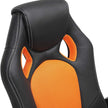 Swivel Computer Chair – PU – Blue – Racing Sport Design with Tilt Function