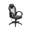 Swivel Computer Chair – PU – Blue – 360-Degree Tilt Function