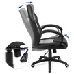 Swivel Computer Chair – PU – Blue – 360-Degree Tilt Function