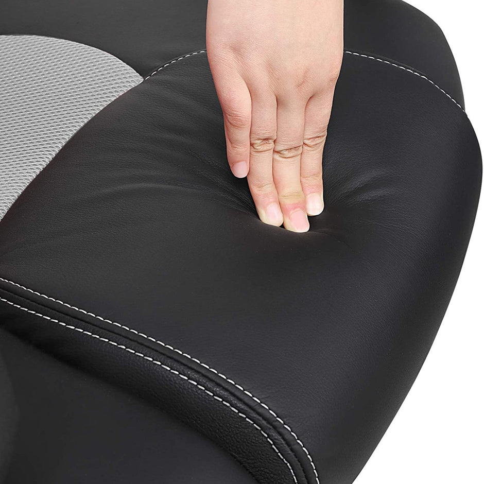 Swivel Computer Chair – PU – Blue – 360-Degree Tilt Function