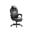 Gaming Chair – Cotton-Linen Fabric – Ink Black – Ergonomic Design with Footrest and Headrest