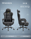 Ergonomic Office Computer Desk Chair - 27.6