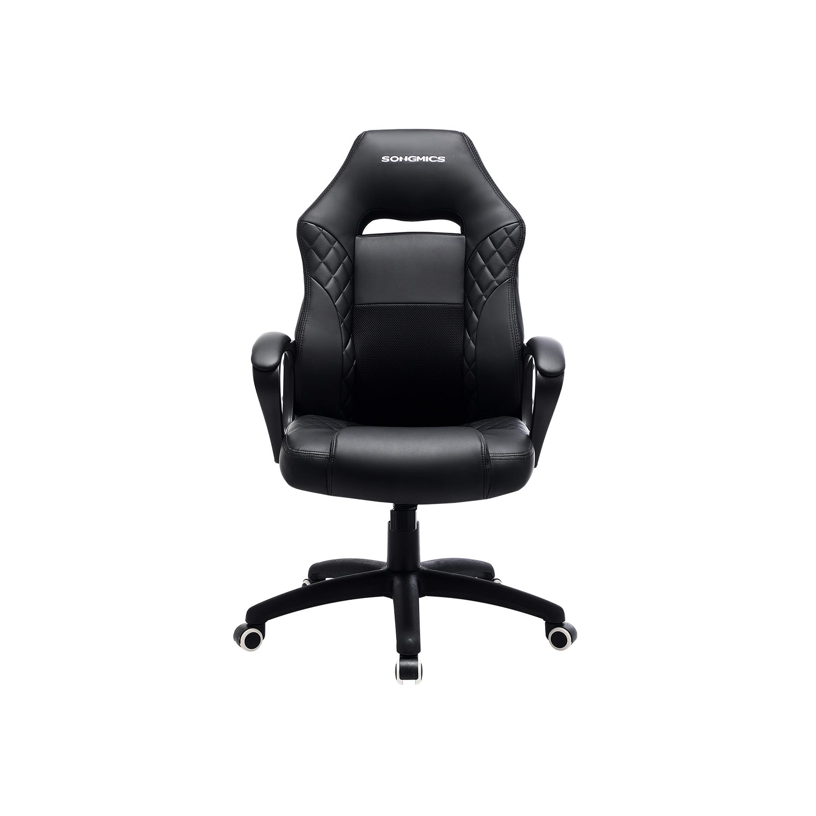 Racing Sport Office Chair – PU – Black-Grey – Tilt Function, Swivel Design