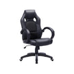 Swivel Computer Chair – PU – Blue – Racing Sport Design with Tilt Function