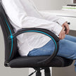 Swivel Computer Chair – PU – Blue – Racing Sport Design with Tilt Function