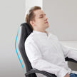 Swivel Computer Chair – PU – Blue – Racing Sport Design with Tilt Function
