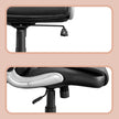 High Back Office Chair – Polyurethane – Black – Flip-Up Armrests