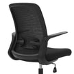 Office Chair – Mesh – Black – Ergonomic Design with Armrest and Lumbar Support