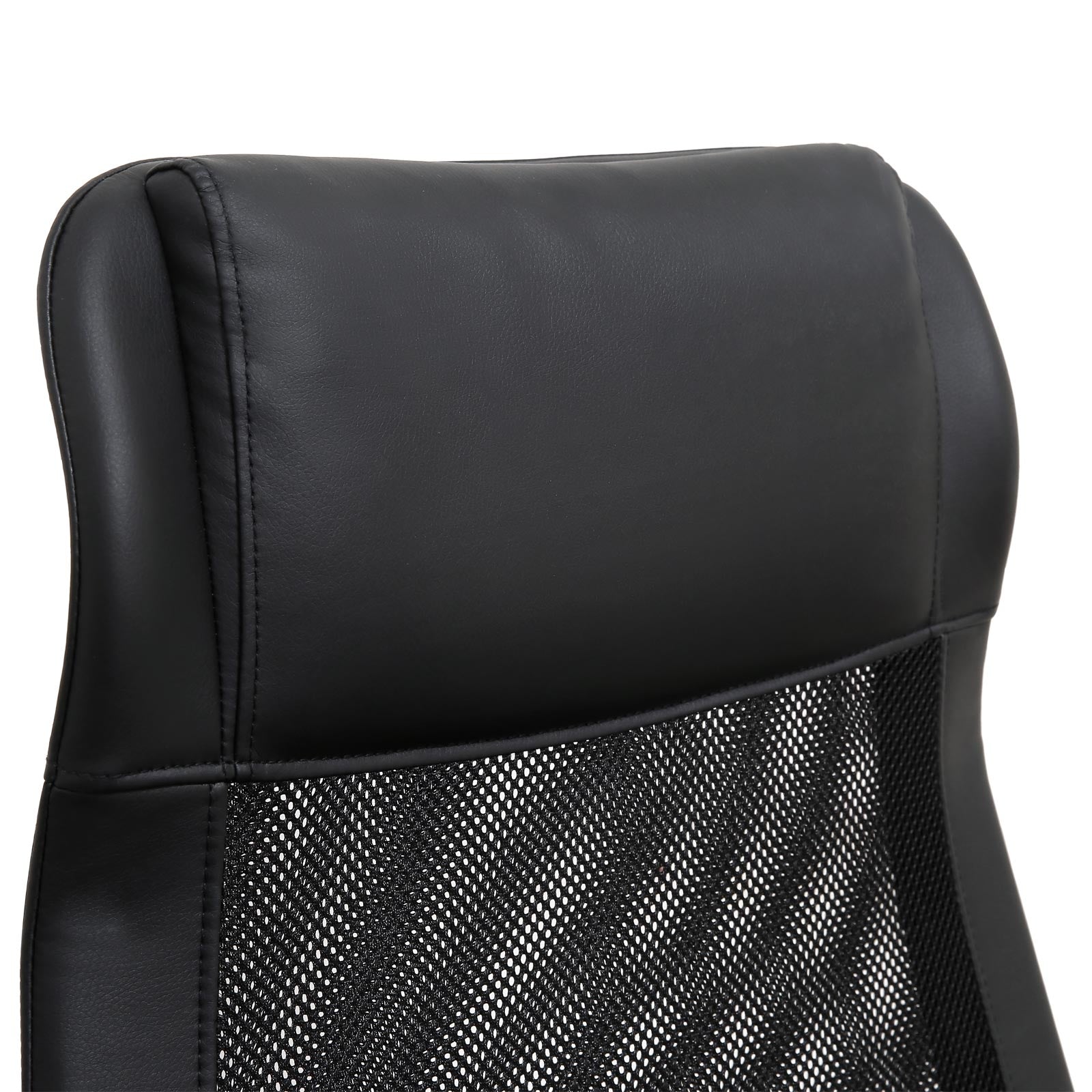 Swivel Office Chair – Mesh – Black – Ergonomic, Height Adjustable with Lumbar Support and Tilt Function