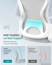 Ergonomic Office Chair – Mesh – Ink Black – Lumbar Support, Rocking Function, Flip-Up Armrests