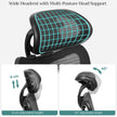 Ergonomic Office Chair – Mesh Fabric – Black – Adjustable Lumbar Support and Headrest