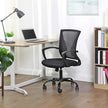 Swivel Mesh Office Chair – Mesh – Black – Height Adjustable with Tilt Function