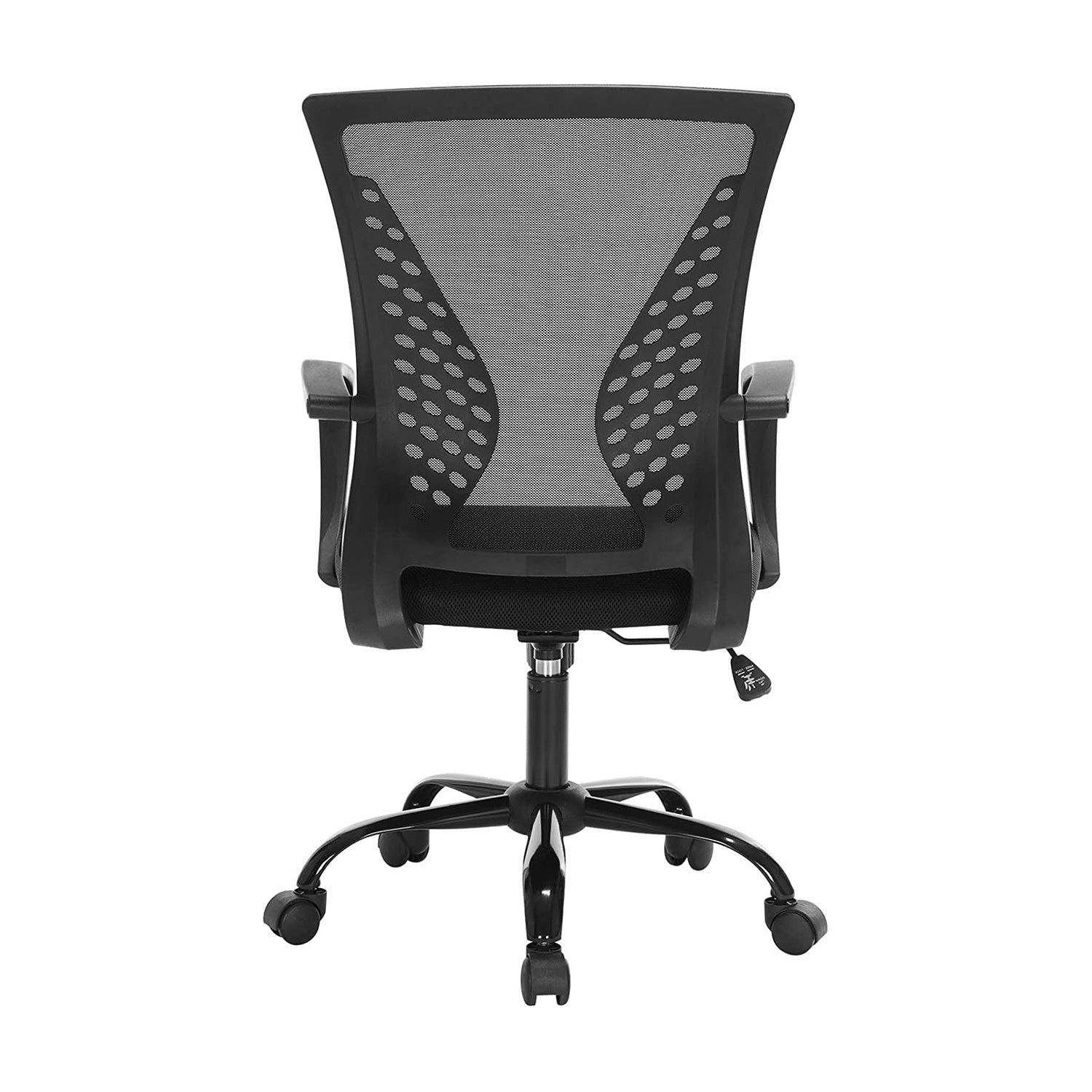 Swivel Mesh Office Chair – Mesh – Black – Height Adjustable with Tilt Function