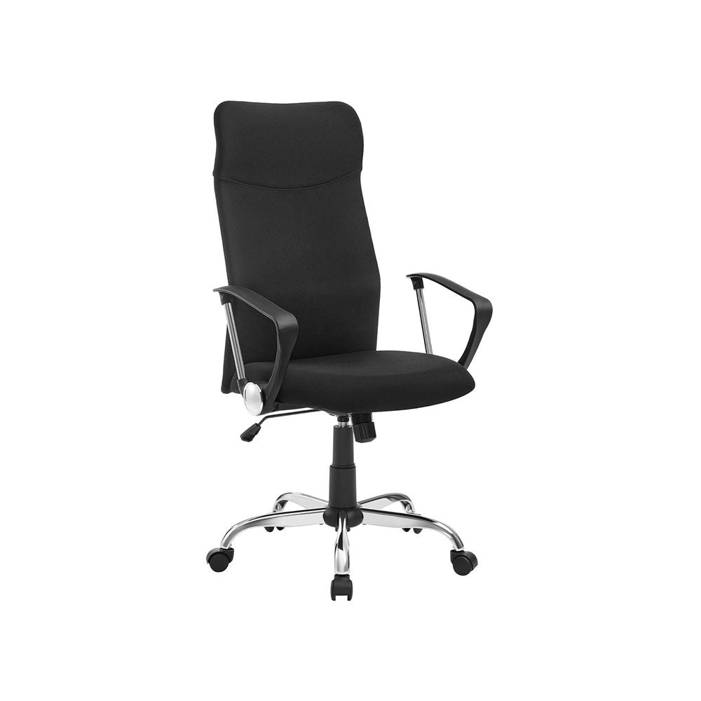 Ergonomic Office Chair – Upholstered – Dove Grey – Adjustable Height with Tilt Function