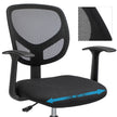 Drafting Stool – Mesh – Black – Ergonomic Design with Height Adjustable Footrest and 360° Swivel