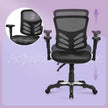 Ergonomic Mesh Office Chair – Mesh – Black – Adjustable Height and Armrests with Lumbar Support