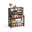 3 Tier Storage Rack – Bamboo – Natural – Multi-Purpose Countertop Organizer for Kitchen, Dining Room, or Office