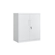 Multipurpose Cabinet – Steel – Black – Lockable with Shelves