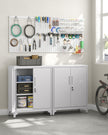 Office Cabinet – Steel – Black – Lockable with Deep Storage and Shelves