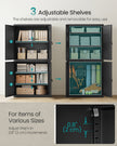 File Cabinet – Steel – Black – Lockable with Shelves