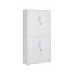 Metal Storage Cabinet – Steel – Black – Lockable with Shelves
