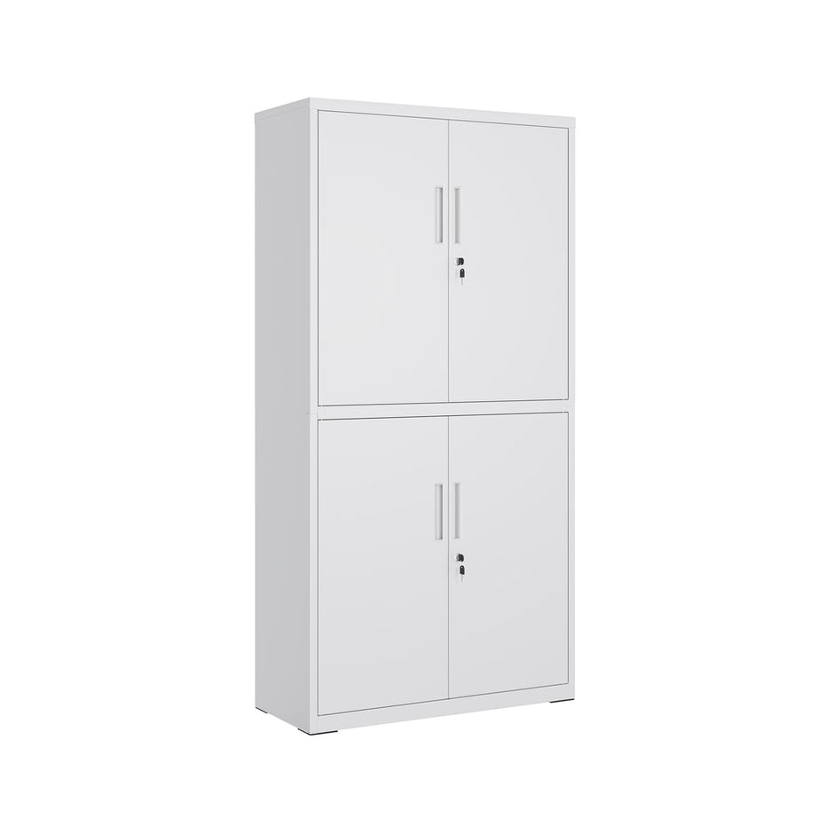 File Cabinet – Steel – Black – Lockable with Shelves