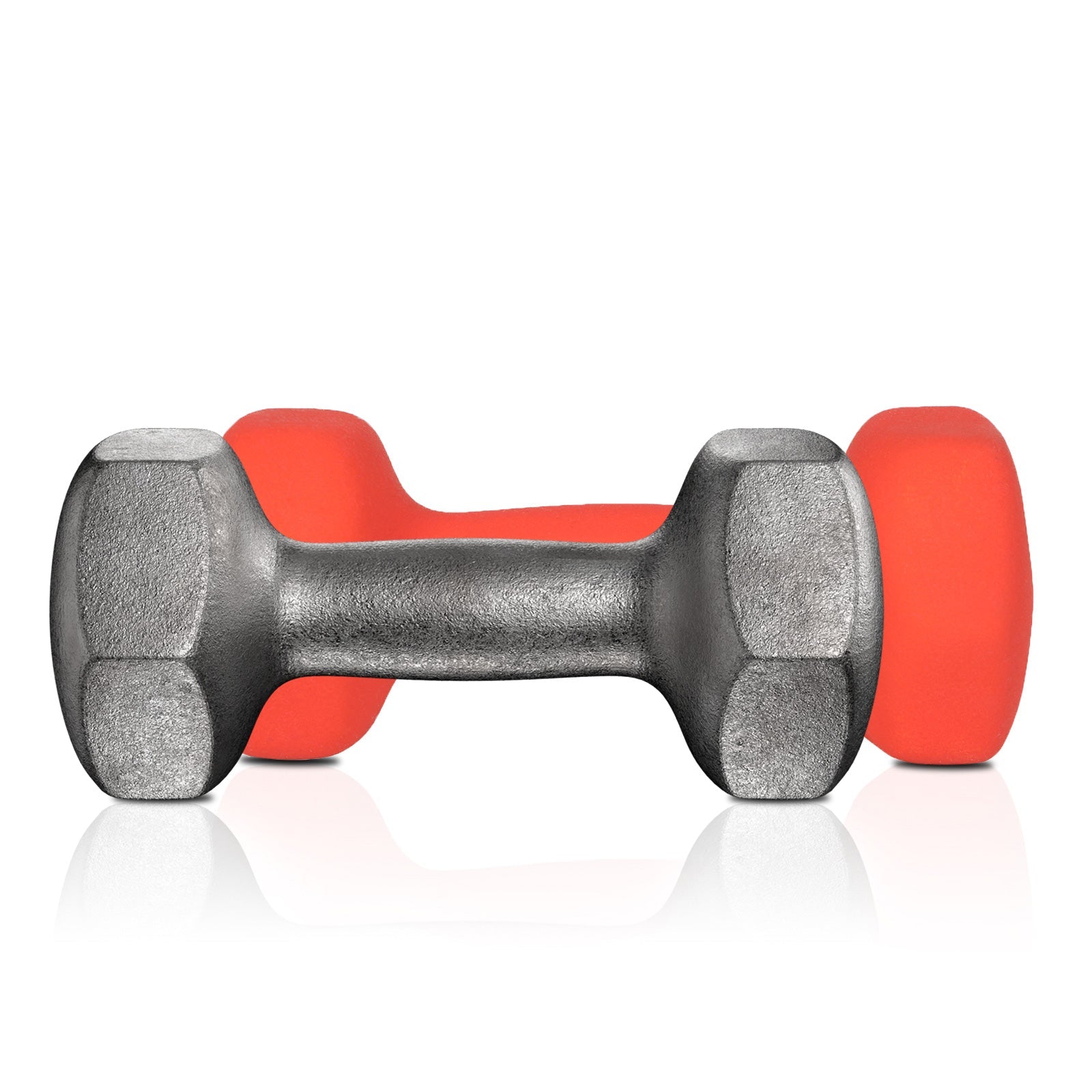 Dumbbell Set – Vinyl – Orange – 2 x 1.5 kg