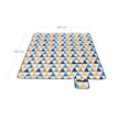 Picnic Blanket – Waterproof – Multi-Color – 200 x 200 cm with Handle