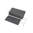 Over-Door Storage Organiser – Fabric – Grey – 4 Pocket Design for Practical and Spacious Wall Hanging Storage