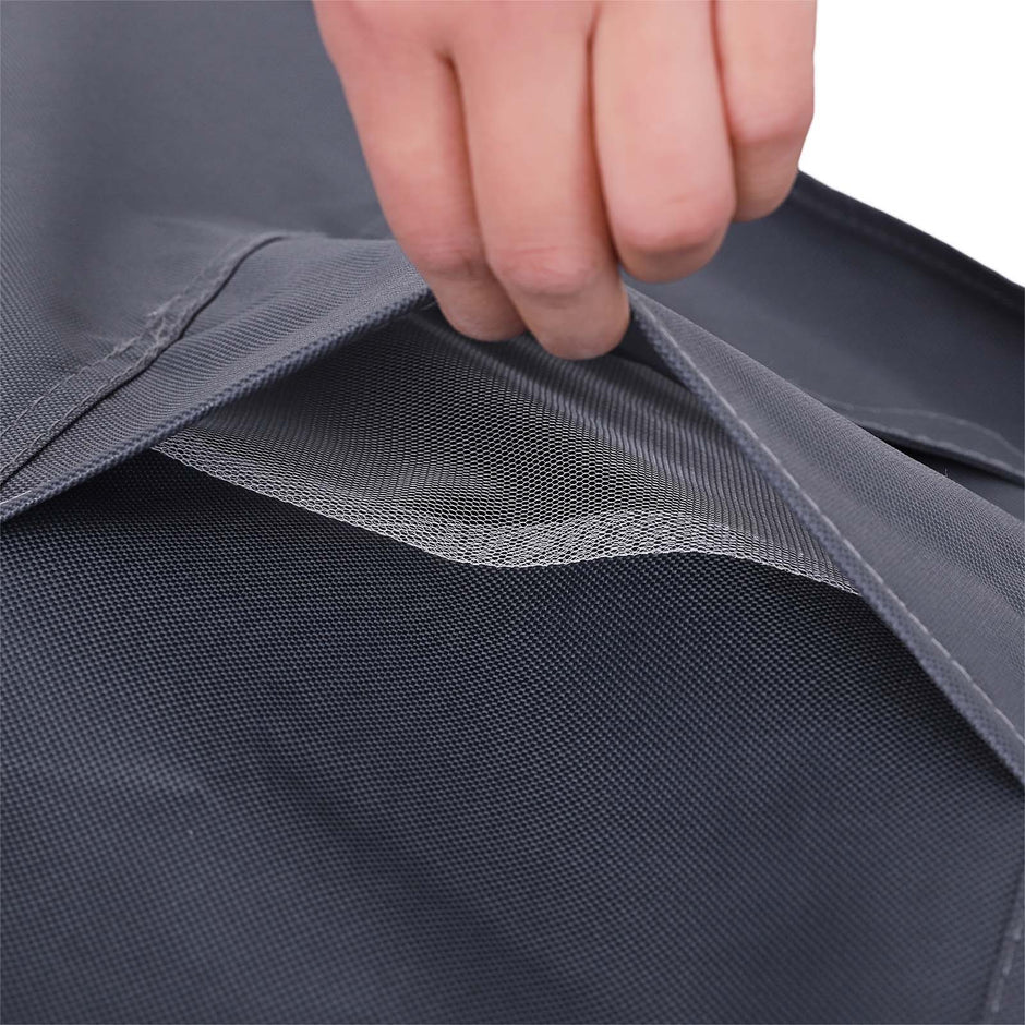 Outdoor Furniture Cover – 600D Oxford Fabric – Dark Grey – Waterproof and Anti-Fade