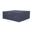 Outdoor Furniture Cover – 600D Oxford Fabric – Dark Grey – Waterproof and Anti-Fade