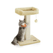 Cat Scratching Post – Woven Sisal – Beige – 71 cm Tall Climbing Tower