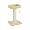 Cat Scratching Post – Woven Sisal – Beige – 71 cm Tall Climbing Tower