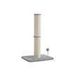 Cat Scratching Post – Sisal – Dove Grey – 85 cm with Spring Pompom