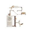 Cat Wall Furniture Set – Wood – Natural Finish – Includes 7 Pieces