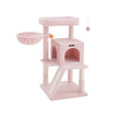 Cat Tree – Engineered Wood – Jelly Pink – Widened Perch for Large Cats