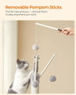 Cat Tree – Engineered Wood – Light Grey – Multi-Level with Scratching Post