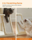 Cat Tree – PCT51W – Light Grey – Multi-Level with Scratching Board