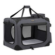 Folding Pet Carrier – Fabric – Dark Blue – Versatile Design for Travel and Safety