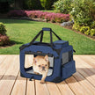 Collapsible Dog Crate – Fabric – Black – Lightweight and Portable