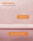 Dog Sofa Bed – Soft Fabric – Jelly Pink – Washable with Removable Cushion