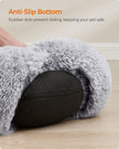 Round Dog and Cat Bed – Soft Plush – Dove Grey – 50 cm