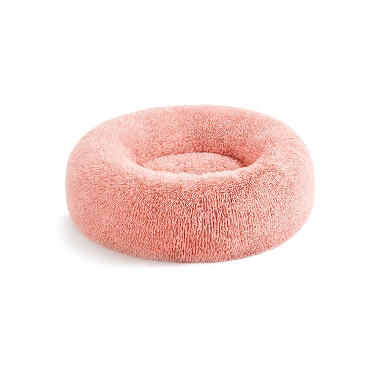 Dog Bed – Plush – Pink – Soft Surface, 50 cm