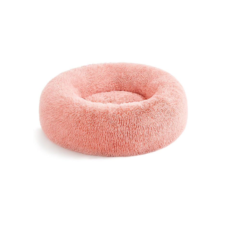 Dog Bed – Soft Plush – Grey – 50 cm