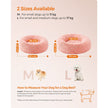 Dog Bed – Plush – Pink – Soft Surface, 50 cm