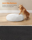 Dog Bed – Soft Plush – Cloud White – Fluffy Design