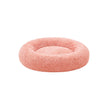 Dog Bed – Plush – Pink – Washable Cover, 100 cm Wide