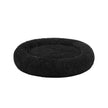 Fluffy Dog and Cat Bed – Soft Plush – Pink – Washable Cover, 120 cm Wide