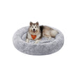Dog Bed – Plush – Grey Ombré – Soft Surface, 140 cm