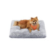Dog Bed – Plush – Grey Ombré – Washable with Anti-Slip Bottom